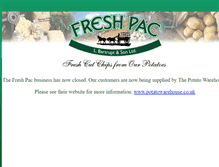 Tablet Screenshot of freshpacchips.com